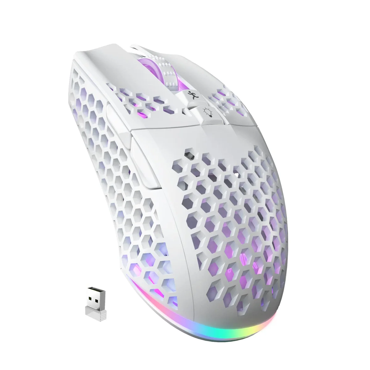SOLAKAKA SM600 White Wireless Gaming Mouse Review